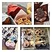 ANPHSIN 300Pcs Muffin Tulip Cupcake Liner Wrapper, Baking Paper Cups for Home, Weddings, Birthdays, Baby Showers, Party, All Festivals(5 Color)