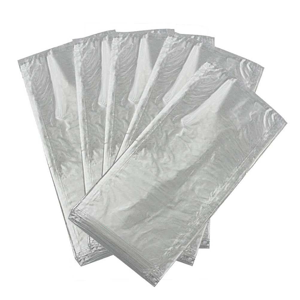 FRCOLOR PVA Water Soluble Bag, PVA Fishing Bags Fishing Bait Bag Back Packing Bags for Men Fishing, 50pcs