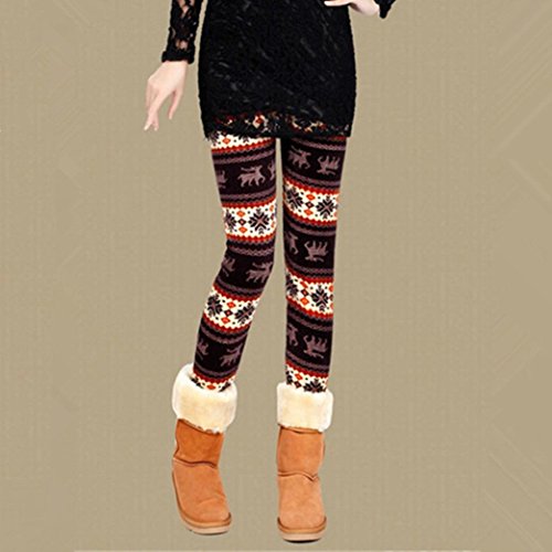 DaySeventh New Women Elasticity Skinny Tribal Printed Stretchy Pants Leggings