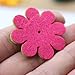Creatrill 160 Pieces 4 Styles Felt Flowers with Self Adhesive Rhinestone Crystal Gems Stickers Kit for Art Craft DIY