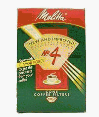 Click Here to See More Images Melitta 624602 #4 8 To 12 Cup Natural Brown Cone Coffee Filters 100 Count
