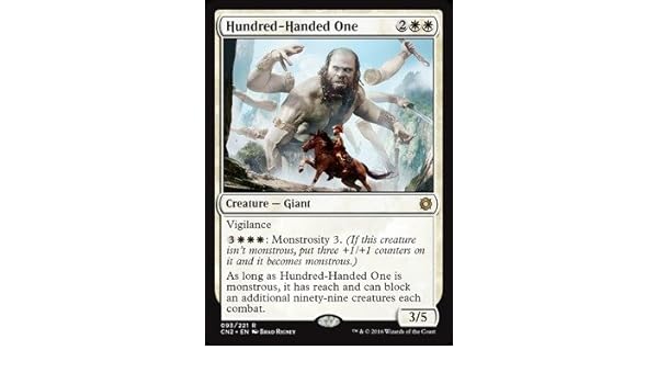 093 221 Conspiracy Take The Crown Hundred Handed One Rare Magic The Gathering Mtg Individual Cards