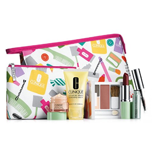 Clinique Skin Care Makeup 7 Pc Gift Set All About Eyes DDML ($70+ Value)