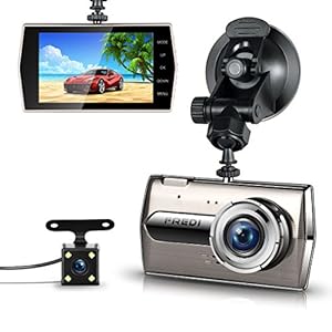 FREDI 超高画質前後カメラドライブレコーダー 1080FHD多機能車載カメラDrive Recorder G-sensor 170度広角ドラレコ