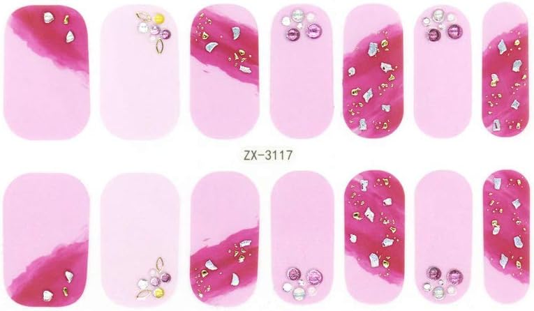 Amazon Iro Gel イロジェル ネイルアート アートネイル ラップシール ハンドネイル アートシール ネイルラップ セルフネイル ネイルシール 全面貼り デザインシール タイプf Iro Gel シール ステッカー 通販