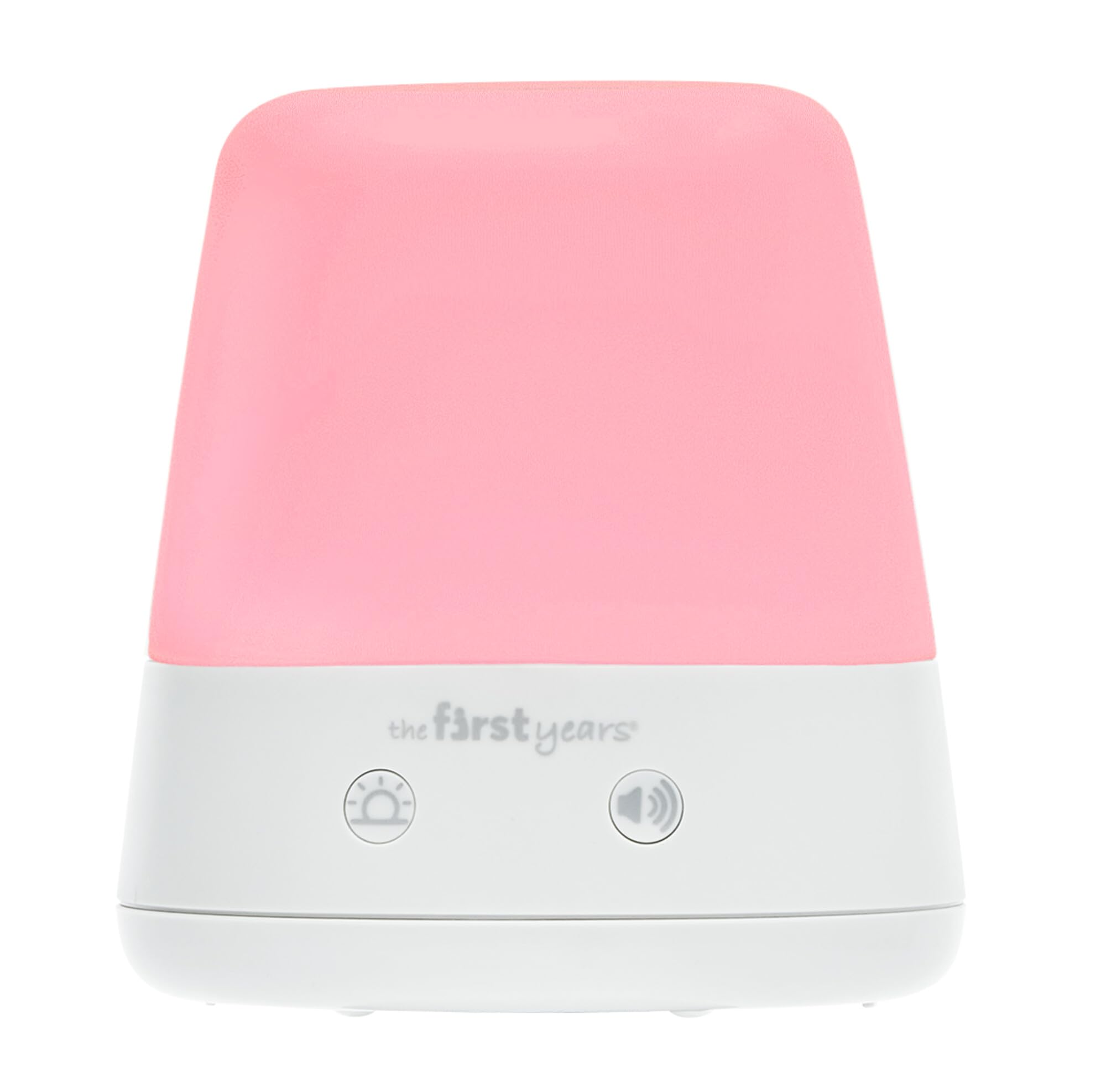 The First Years Sunset Baby Soother Night Light and Sound Machine - Red Kids Sleep Training Aid for Toddlers - Supports Natural Melatonin Production
