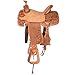 NRS Competitor Series 7/8 Breed Team Roping Saddle Brown 16thumb 1