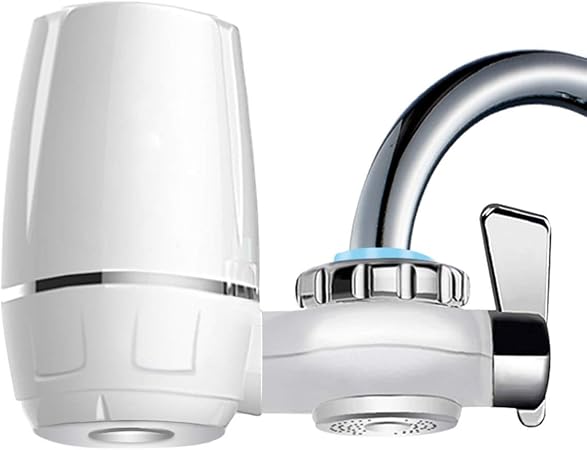Pack De 2 Filtres à Eau Pour Robinet - Anti-calcaire, élimination Du Chlore Et Métaux Lourds