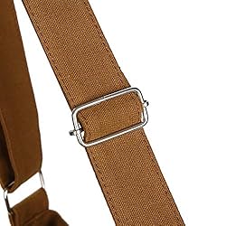Covelin Women's Retro Large Size Canvas Shoulder
