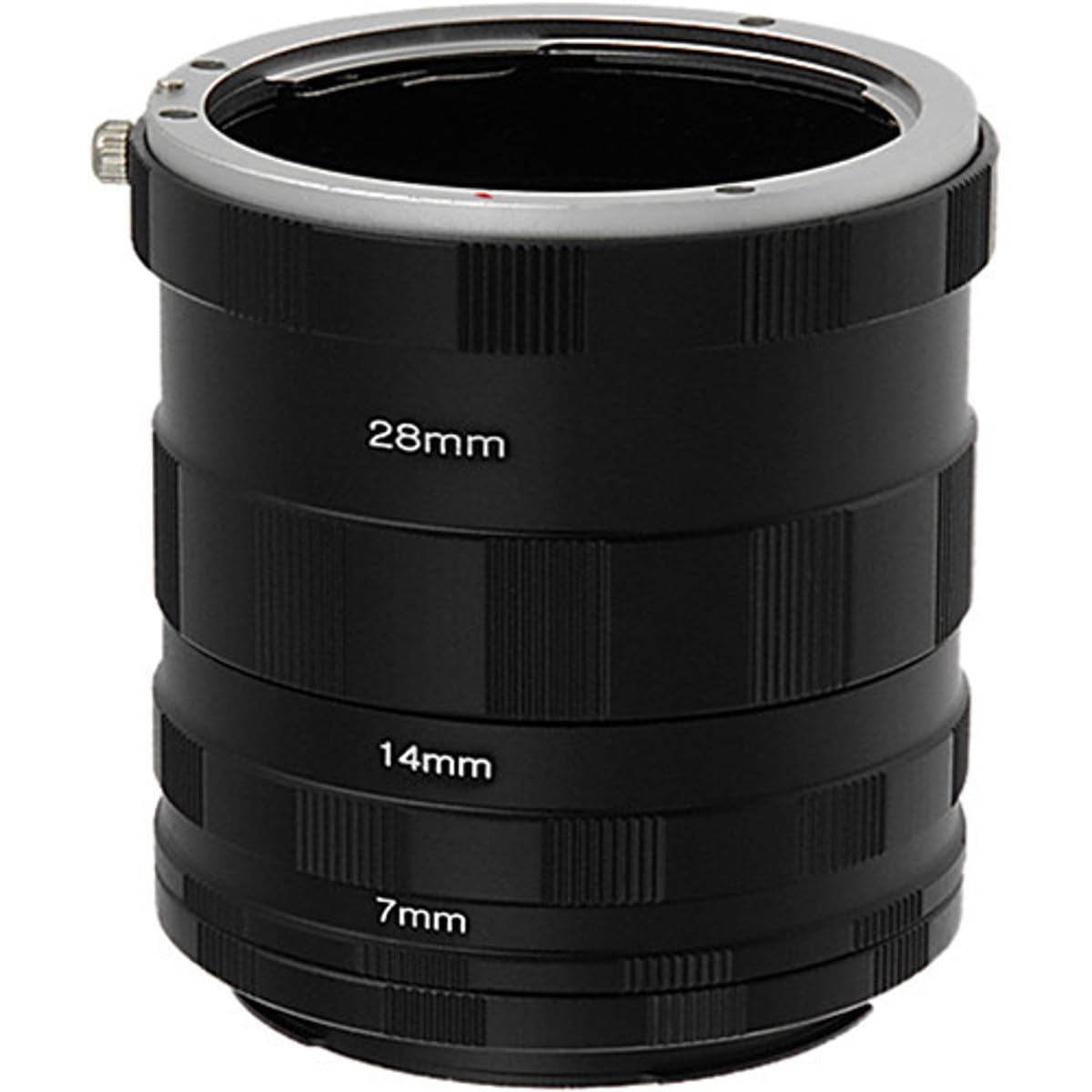 Fotodiox Macro Extension Tube Set for Sony Alpha A-Mount DSLRs, for A350, A300, A200, A700, A900, A100, A380, A500, A550, A850, A450, A290, A390, A580, SLT-A33, A55, Minolta Maxxuum 5D, 7D, 7, 9xi, 7xi, 5xi