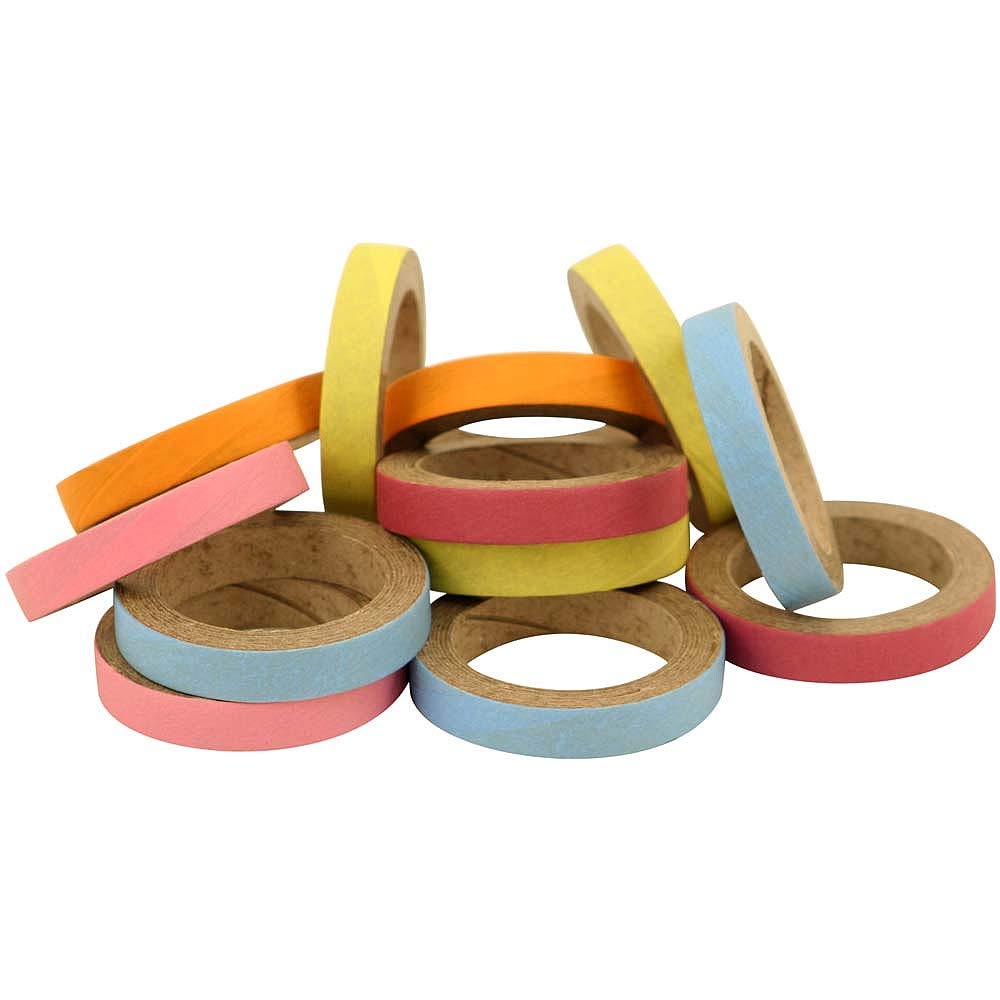 Paper Rings Parrot, Small Pets and Bird Toys for African Grey, Cockatoo, Macaw, Amazon, Rat, Guinea Pig, Hamster (Pack of 12 Rings) Budgie Toys, Cockatiel Toys, African Grey Parrot Toys For Birds
