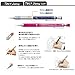 Zebra Mechanical Pencil, Tect 2 Way Light, 0.5mm, White Body (MA42-W)