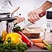 Chef Knife, High Carbon German Steel, Sharp Kitchen Knife, 8 Inch Professional Chef's Knife, Perfect Kitchen Gift for Cooking Lovers and Chefs.