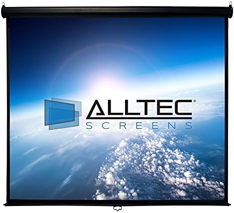 Alltec Screens ATS-M120VB Manual Video Format Projector Screen 120" Diag.