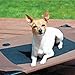 K&H Pet Products Original Pet Cot Elevated Dog Cot Bed Chocolate/Black Mesh Medium 25 X 32 X 7 Inches