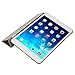 BESDATA Ultra Thin Magnetic Smart Cover [Auto Wake/Sleep Function]& Translucent Back Case for 2013 iPad Air + Screen Protector + Cleaning Cloth + Stylus, Gold