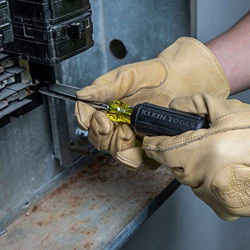 Klein Tools 85074 Screwdriver Set 6Piece Includes 3 AllPurpose