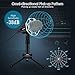 PC Microphone, ELEGIANT Y20 Portable Condenser Microphone 3.5mm Plug & Play with Tripod Stand Home Studio Recording Microphone for Computer, Smartphone, iPad, Podcasting Karaoke, YouTube, Skype, Games