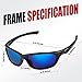 Duduma Polarized Sports Sunglasses for Men Women Baseball Running Cycling Fishing Driving Golf Unbreakable Frame Du646