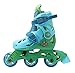 PlayWheels Teenage Mutant Ninja Turtles Convertible 2-in-1 Skates, Junior Size 6-9