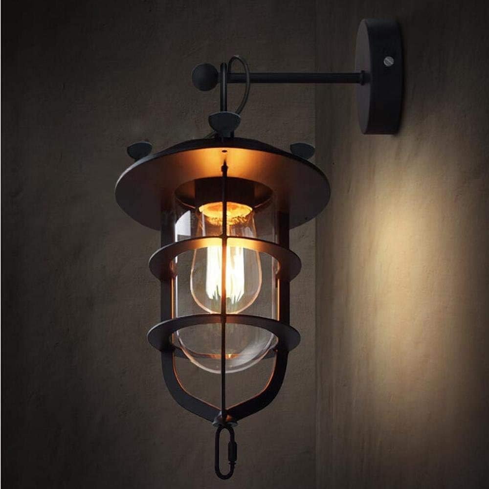 VIWIV Retro wall lamp with 1 lamp attic country industrial living room