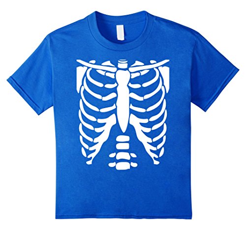 SKELETON SHIRT | Halloween Costume Rib cage Anatomy T-Shirt