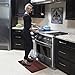 Anti-Fatigue Comfort Mat, NOSIVA Premium Kitchen/Office Standing Desk Mat, Multi-Purpose Design Safe on Most Surfaces, 20 x 30 In (Dark Brown)