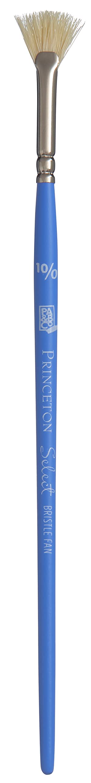 Princeton Tec Artiste Princeton Select P3750BF100 Natural Handle, Short Bristle, Fan No, Tarpaulin, Fan, Size 10/0