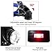 30000 Lumens LED Headlamp Flashlight Waterproof Rechargeable Zoomable Adjustable Focus Headlight Camping Hiking Hunting Running Working Outdoor Sports 3 Switch Mode high/low/strobe 2 Batteries/Charge