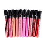 Buytra 10-Piece Beauty Makeup Lip Gloss Velvet Matte Waterproof Cosmetic Lipstick