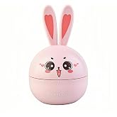 Cartoon Mechanical Kitchen Timer, 60 Minutes Countdown Timer, Mechanical Visual Timer for Kids - No Batteries Required, Kitchen Timer for Cooking, Home, Study and Classroom (Pink-A)