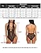 ADOME Women One Piece Lingerie Lace Teddy V Neck Bodysuits Halter Babydoll, Style 1-dark Red, X-Large