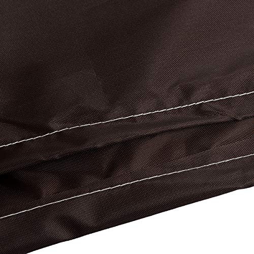 ZUINIUBI Ping Pong Table Cover-Outdoor 600D Waterproof Tennis Table Cover Dust Protector 63x63x33.5inch - Thumbnail 2