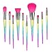 Party Queen Makeup Brushes 10 Pieces Make Up Set Foundation Powder Eyebrow Concealer Eyeshadow Cosmetic Brush Tool
