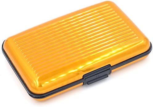 Aluminum Shell RFID Blocking Credit Card Cash Holder Case