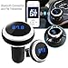 Car Bluetooth FM Transmitter,DYTesa Wireless In-Car Bluetooth FM Transmitter Radio Adapter Car Kit with USB Car Charger Support Micro SD/TF Card Music Control Hands-Free Calling