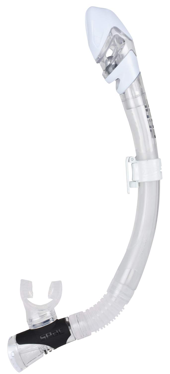 SEAC Unisex Adult Fast Dry Snorkel - White, One Size
