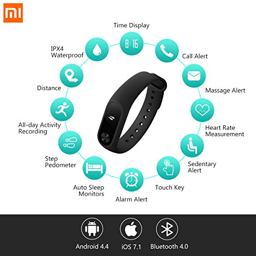 Fitness-Tracker-Xiaomi-Mi-Band-2-Bluetooth-42-Smart-Heart-Rate-Monitor-IP67-Water-Resistant-Wristband-Watch-wOLED-Display-Wearable-Pedometer-Activity-Tracker-for-iPhone-Android-phones