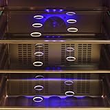 Edgestar 46 Bottle + 148 Can Side-by-Side Wine & Beverage Cooler Center