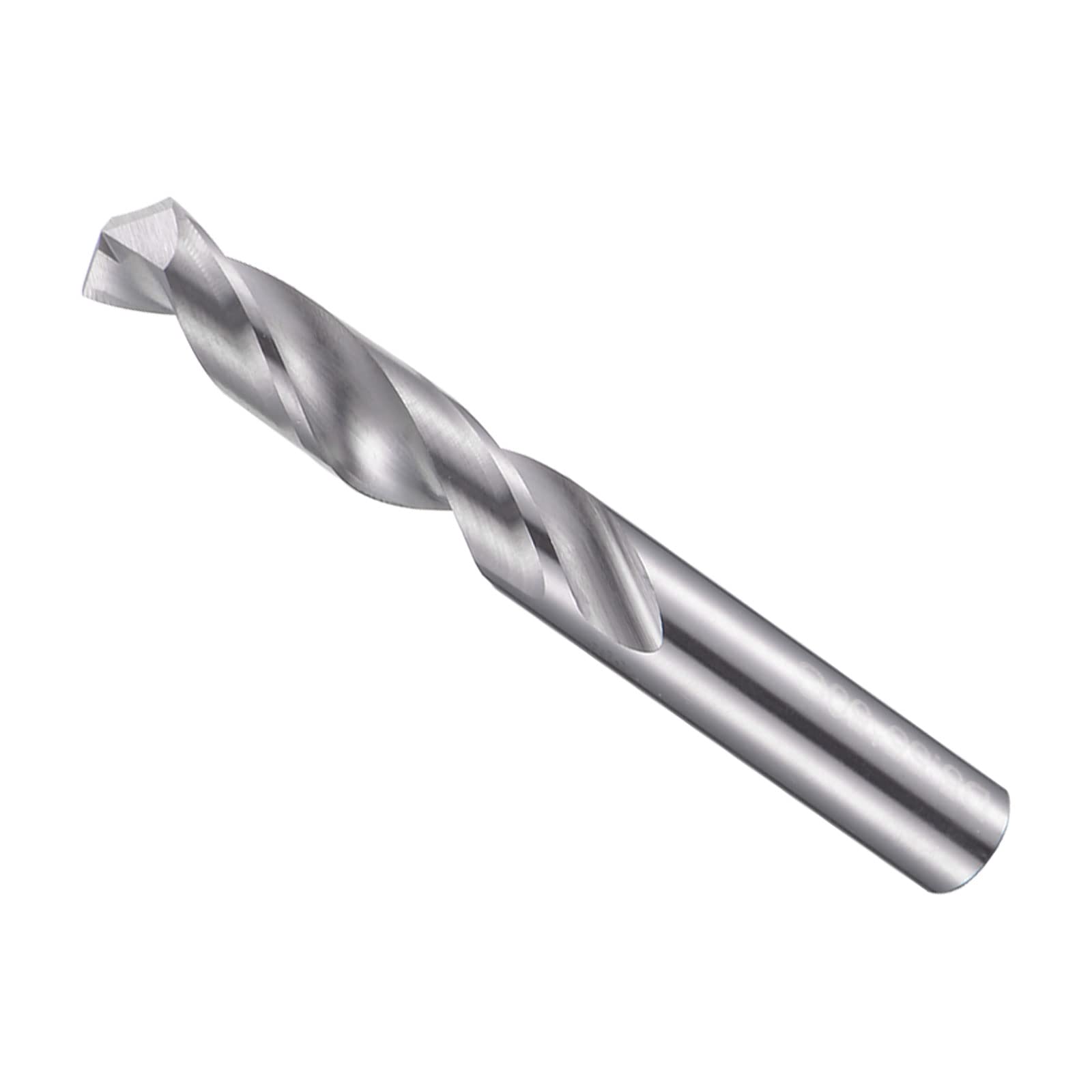 CoCud Solid Carbide Drill Bits, 5.55mm Diameter, K35 Tungsten Carbide Precision Short Length Twist Drill Bits - (Applications: for Stainless Steel Alloy Metal), 1-Piece