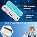 Portable Toothbrush Uv Sanitizer and Holder with Timer, Only 6-8 Minutes to Kill Germa & Bacteria up to 99.9%, Wireles Toothbrush Storage Suitable for Home or Travel Use.