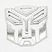 Manso 3D Transformers Autobot Car Front Grille Emblem Metal Badge New
