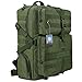 HUKOER 35L/45L Military Tactical Backpack -Tactical Assault Molle Rucksacks Waterproof Expandable Hunting Backpack Outdoor Daypack for Hiking Camping Trekking Hunting Bag (Army Green-45L)