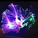 ZapFirst 12Pcs Creative Colorful Peacock Finger LED Light Ring for Parties Cheering Novelty Toys Gift For Kids
