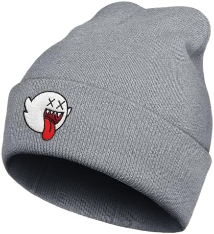 Z-Jeris Skull Beanie Hat for Men Women Knit Winter Hats Warm Soft