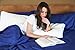 Home With Comfort - Best Premium 70% Bamboo Pillow With Shredded Memory Foam and Cool Removable Cover (Queen)