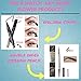 Music Flower Eyebrow pencil - Dual Eyebrow pen - Long lasting, waterproof and smudge-proof (Chestnut 00)