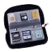 22 Slots Case Pouch Holder for Memory Card Sd Card.Memory Card Carrying Case Memory Card Holder (2 Packs)