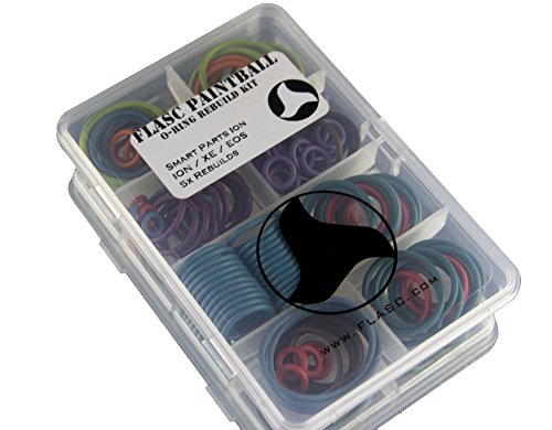 Flasc Paintball Smart Parts Ion 5X Color Coded Paintball o-Ring Rebuild kit