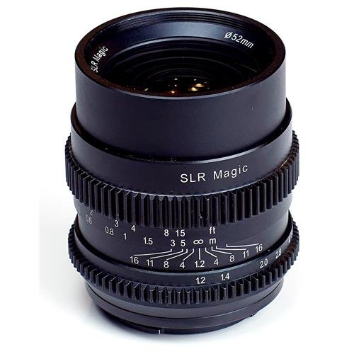 SLR Magic Cine 35mm F/1.2 Lens For Sony E-Mount